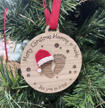 Merry Christmas From Bump Bauble