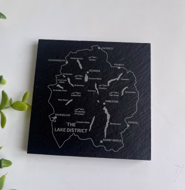 Lake District Map Coaster
