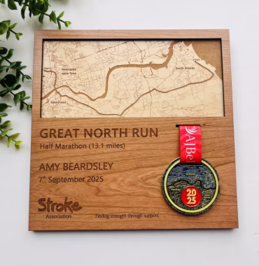 Great North Run Half Marathon Medal Holder